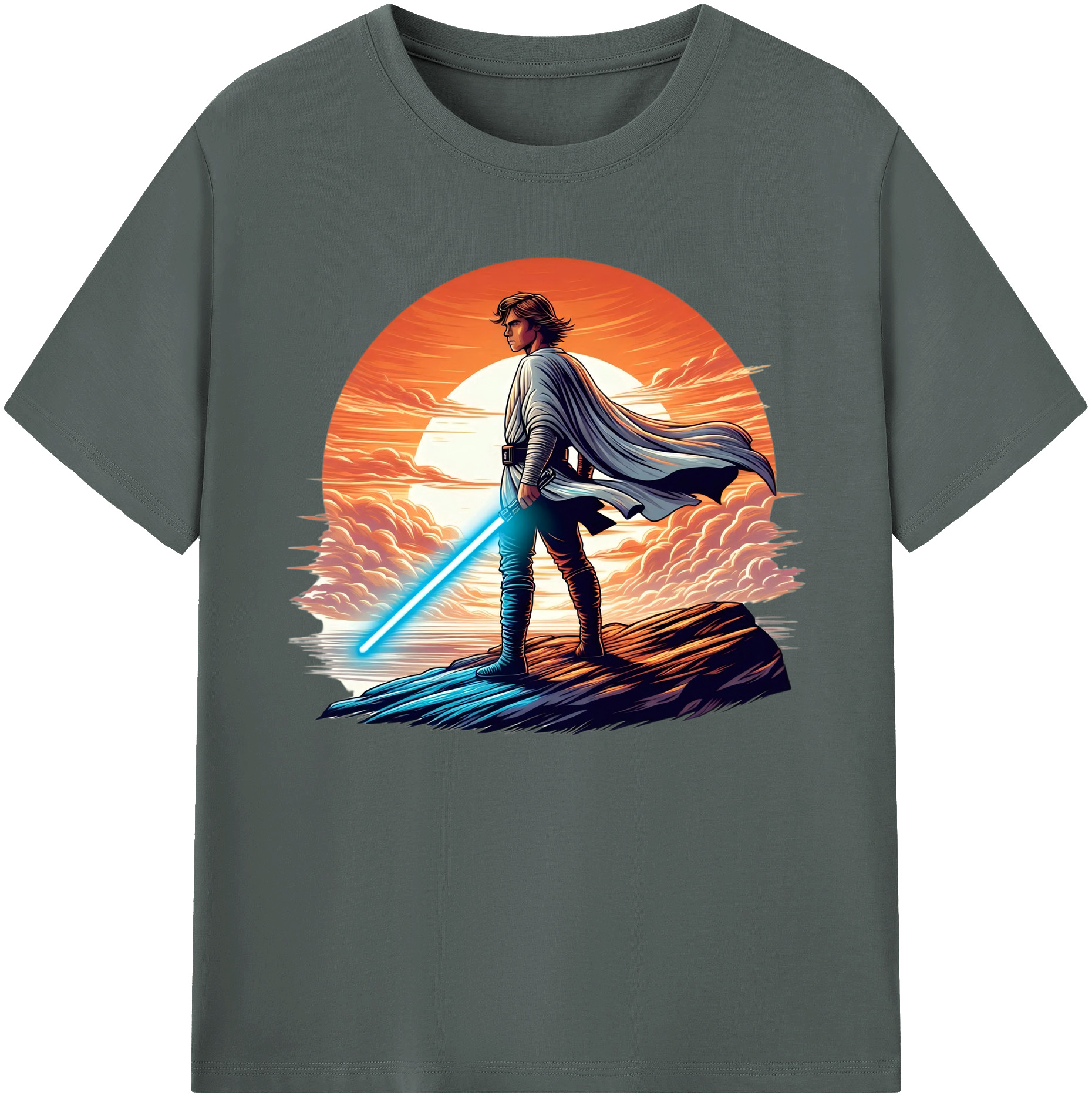 （画像用） スター・ウォーズ Star Wars 綿100％ メンズ半袖Tシャツ｜肌触りやわらか＆通気性